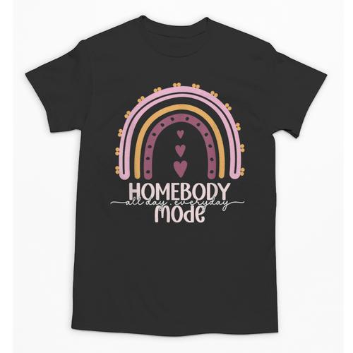 Homebody Introvert Homebody Mode Everyday Unisex T-Shirt - Raresse
