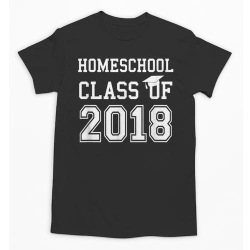Homeschool Graduation Shirt Class Of 2018 T Shirt Unisex T-Shirt - Best Gift Smart