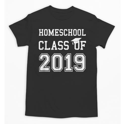 Homeschool Graduation Shirt Class Of 2019 T Shirt Unisex T-Shirt - Best Gift Smart
