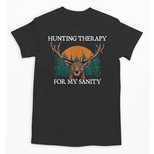 Hunting For My Sanity Introvert Hunter Antisocial Unisex T-Shirt - Raresse