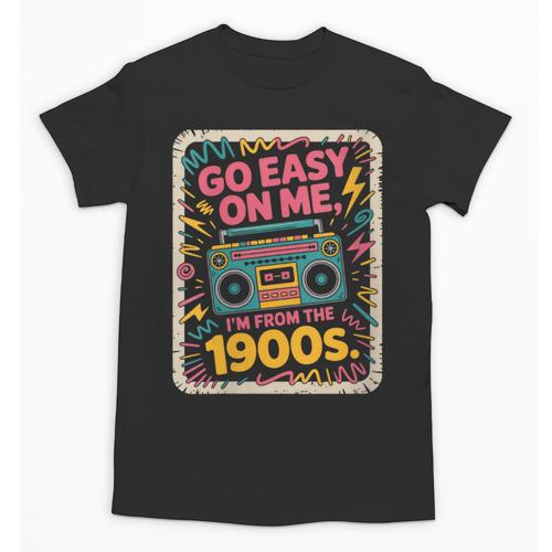I'm From The 1900s 80s Millennial Boom Box Radio Unisex T-Shirt - Figerry