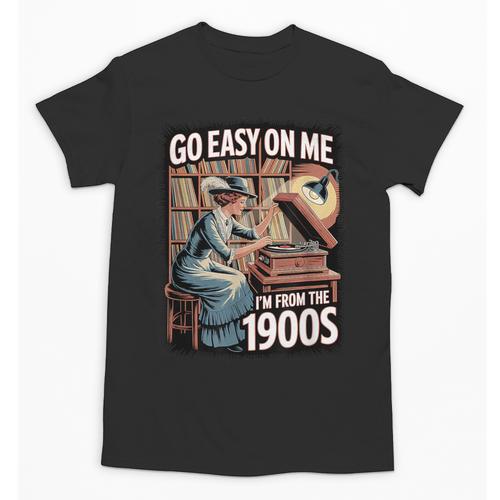 I'm From The 1900s Vinyl Record Lover For Women Unisex T-Shirt - Figerry