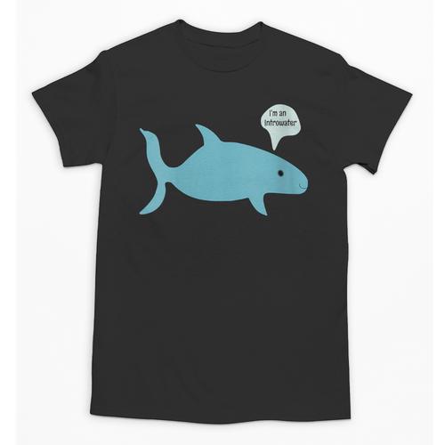 I'm An Introwater Cute Whale I'm An Introvert Unisex T-Shirt - Raresse