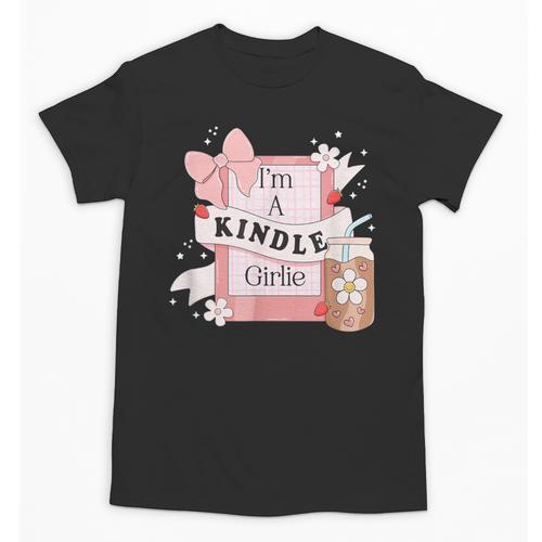 I'm A Kindle Girlie Book Lover Bookish Unisex T-Shirt - Bookorys CA