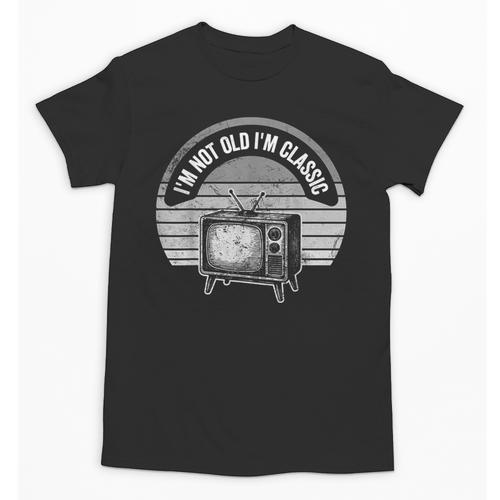 I'm Not Old I'm Classic Retro TV Nostalgia Unisex T-Shirt - Figerry