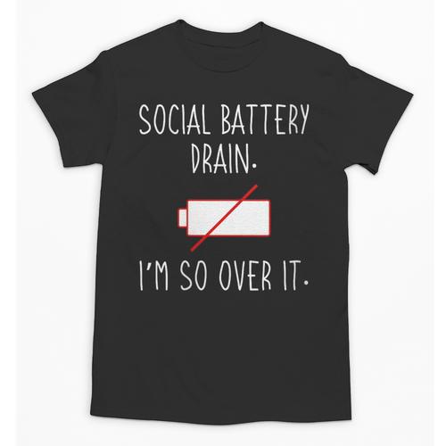 I'm So Over It Saying For Introvert And Shy People Unisex T-Shirt - Raresse