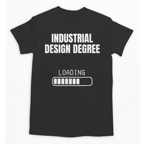 Industrial Degree Loading Student Graduation Unisex T-Shirt - Best Gift Smart