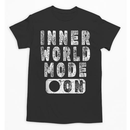 Inner World Mode On Introvert Saying Unisex T-Shirt - Raresse