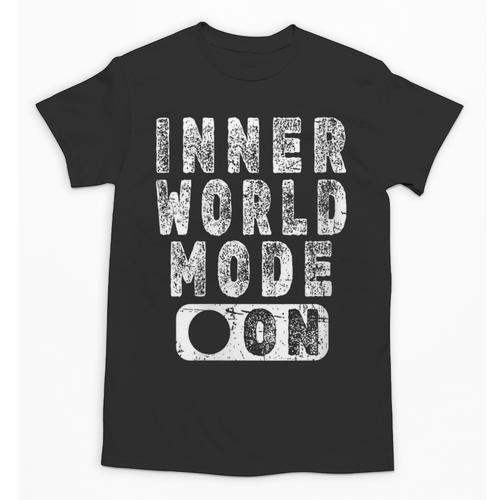 Inner World Mode On Introvert Saying Unisex T-Shirt - Raresse