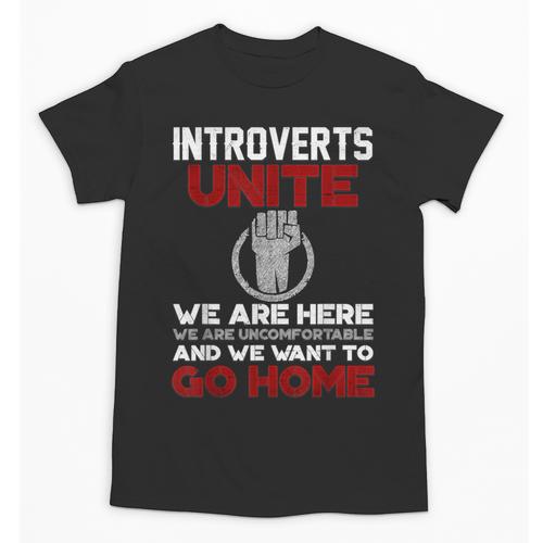 INTP Introverts Unite Anti Social For Men Women Unisex T-Shirt - Raresse