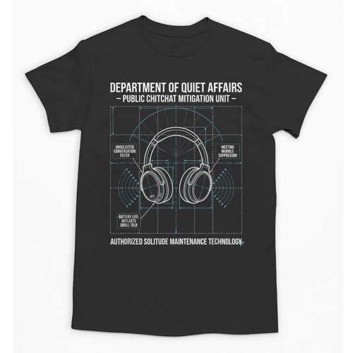 Introvert Anti Social Public Chitchat Mitigation Unisex T-Shirt - Raresse