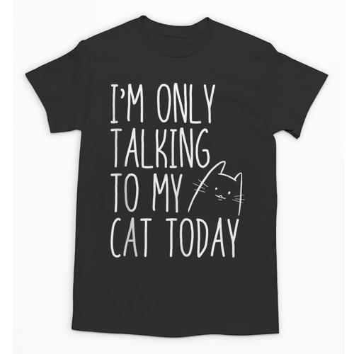Introvert Cat Lover Kitten Kitty Cat Mom Cat Dad Pet Lover Unisex T-Shirt - Raresse