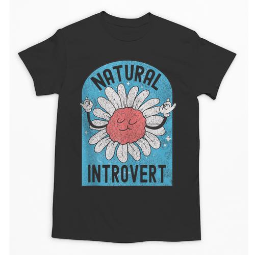 Introvert Cute Anti-Social Shy Person Inner Strength Unisex T-Shirt - Raresse