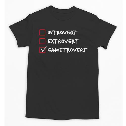 Introvert Gamer Gametrovert Video Game Lover 2025 Unisex T-Shirt - Raresse