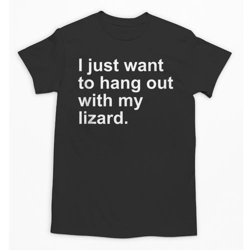 Introvert Lizard Owner Unisex T-Shirt - Raresse