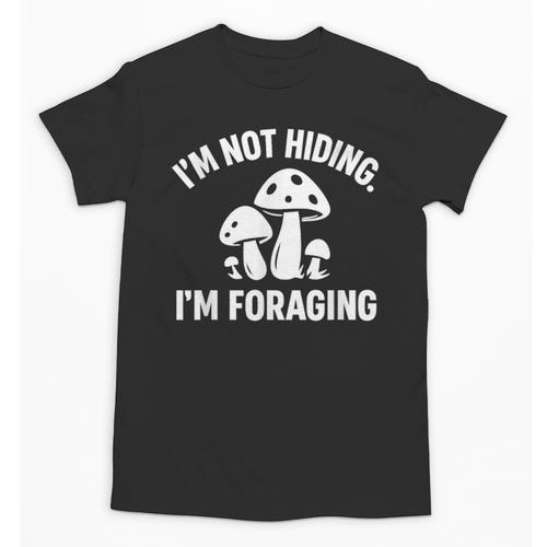 Introvert Mushroom Forager Humor Unisex T-Shirt - Raresse
