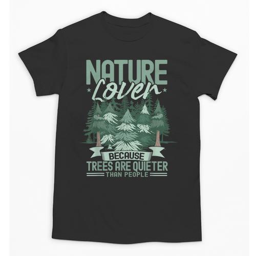Introvert Nature Lover Introverted Forest Lover & Tree Unisex T-Shirt - Raresse