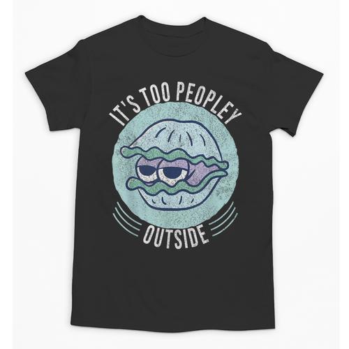 Introvert Too Peopley Anti-Social Shy Person Unisex T-Shirt - Raresse