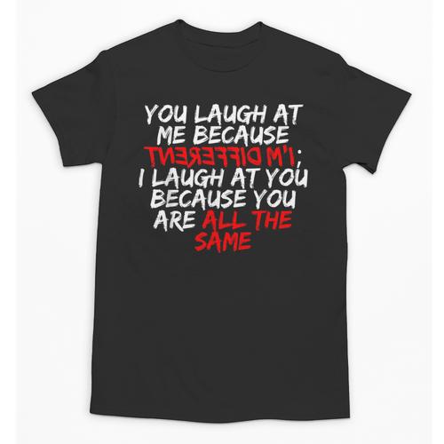Introvert Quote With Backwards I'm Different Unisex T-Shirt - Raresse