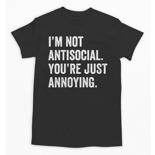 Introvert Quote Snarky Unisex T-Shirt - Raresse