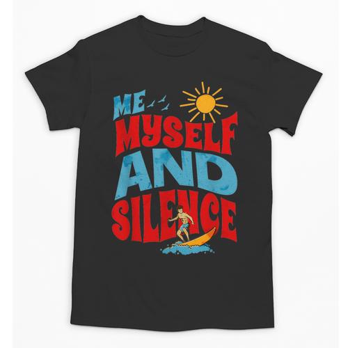 Introvert Relaxation Me Myself And Silence Summer Vacation For Men Women Unisex T-Shirt - Raresse