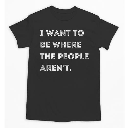Introverted Non Social Independent Women Men Unisex T-Shirt - Raresse