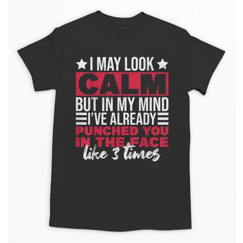 Introverts I May Look Calm But In My Head Unisex T-Shirt - Raresse