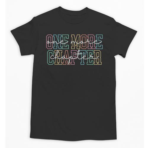 Just One More Chapter Retro Bookworm Book Lover Unisex T-Shirt - Bookorys CA