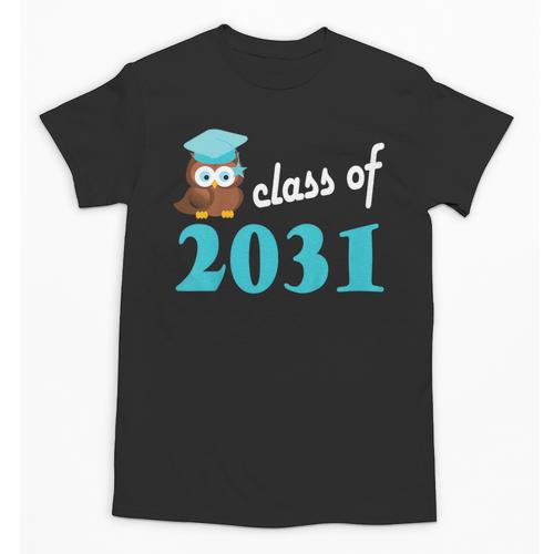 Kids Class Of 2031 Graduation Year T-Shirt Back To School Unisex T-Shirt - Best Gift Smart