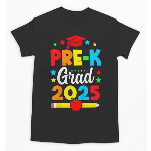 Kids Pre-K Grad 2025 Preschool Graduation 2025 Unisex T-Shirt - Best Gift Smart
