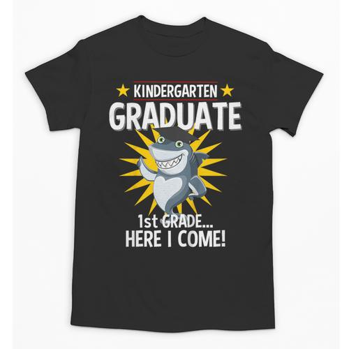 Kindergarten Graduation Shirts 2019 Shark Grad Toddler Unisex T-Shirt - Best Gift Smart