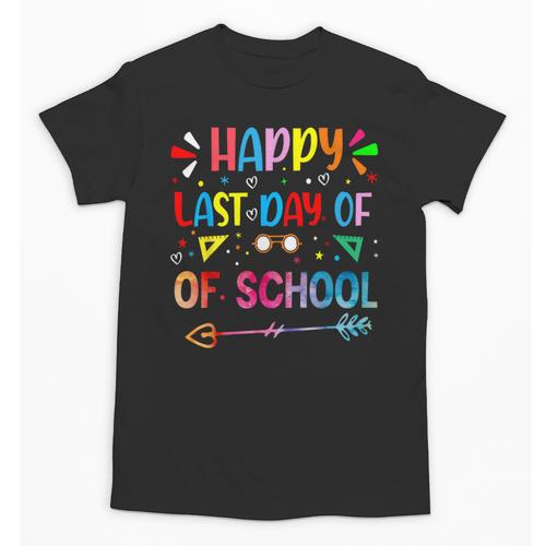 Last Day Of School Tie Dye School Graduation Summer Teacher Unisex T-Shirt - Best Gift Smart