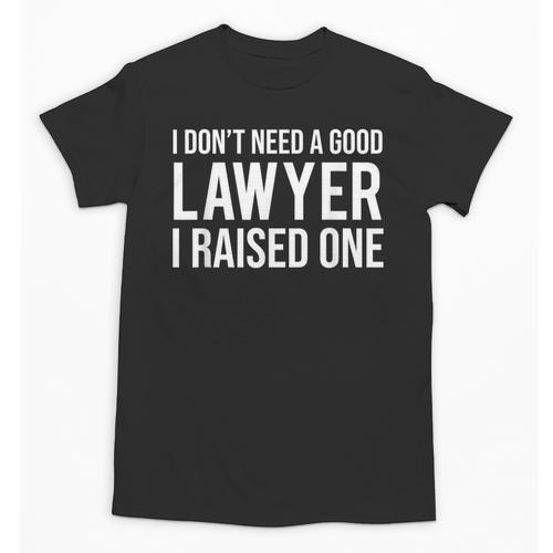 Lawyer Parents Father Mother T-Shirt Law School Graduation Unisex T-Shirt - Best Gift Smart