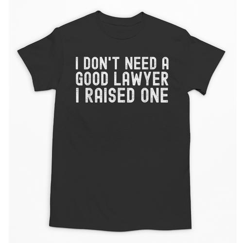 Lawyer Proud Dad Mom Of Law Legal Student School Graduation Unisex T-Shirt - Best Gift Smart