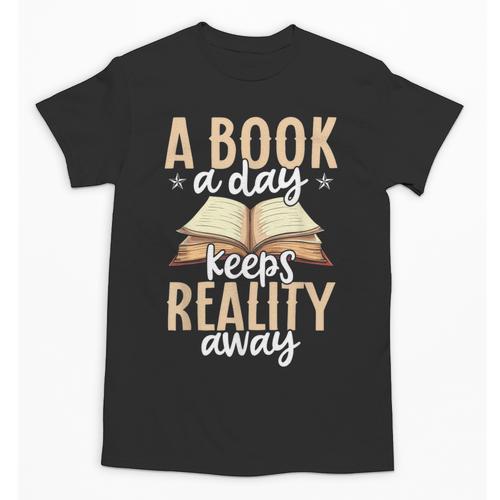 Librarian A Book A Day For Book Lover Reading Library Unisex T-Shirt - Bookorys