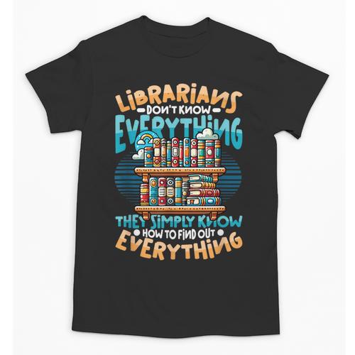 Librarian Book Lover Library Librarian Unisex T-Shirt - Bookorys