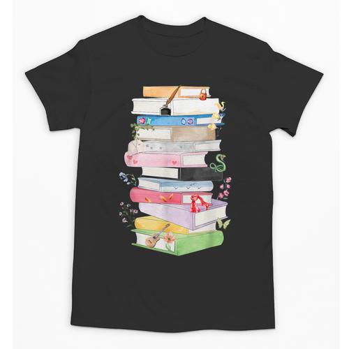 Life Of A Reader Book Lovers Book Nerds Bookworm Unisex T-Shirt - Bookorys