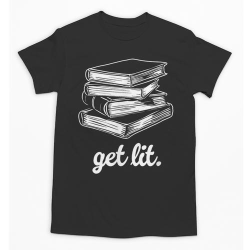 Get Lit Books Unisex T-Shirt - Bookorys