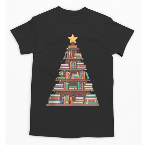 Literary Book Tree Bookish Shelf Art For Avid Readers Unisex T-Shirt - Bookorys