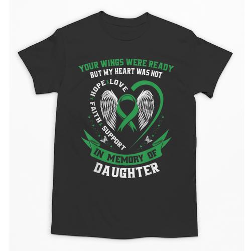 Loss In Memory Of Daughter Kidney Disease Awareness Products Unisex T-Shirt - Easessy