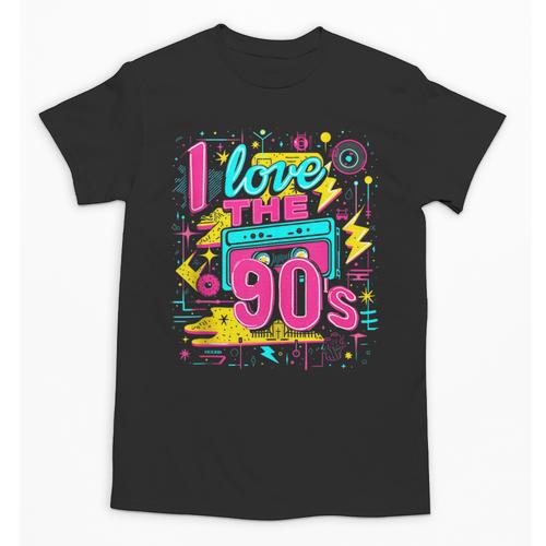 I Love The 90'S 90s Nostalgia Unisex T-Shirt - Figerry