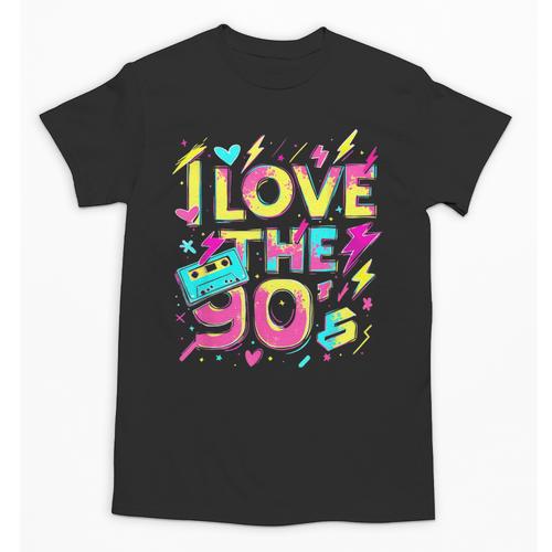 I Love The 90'S 90s Retro Nostalgia Unisex T-Shirt - Figerry