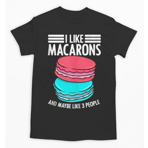 Macaroons Dessert Antisocial Introvert Pastries Food Lover Unisex T-Shirt - Raresse