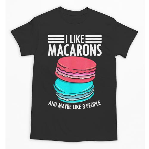 Macaroons Dessert Antisocial Introvert Pastries Food Lover Unisex T-Shirt - Raresse