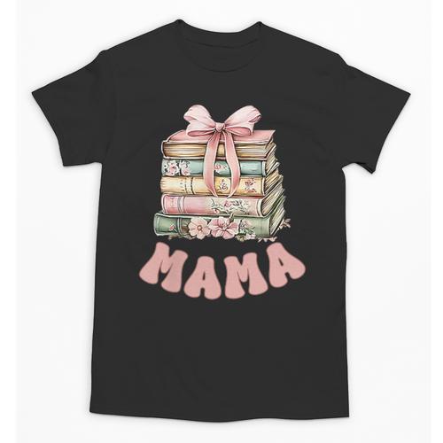 Mama Book First Chapter Birthday Family Matching Party Unisex T-Shirt - Bookorys
