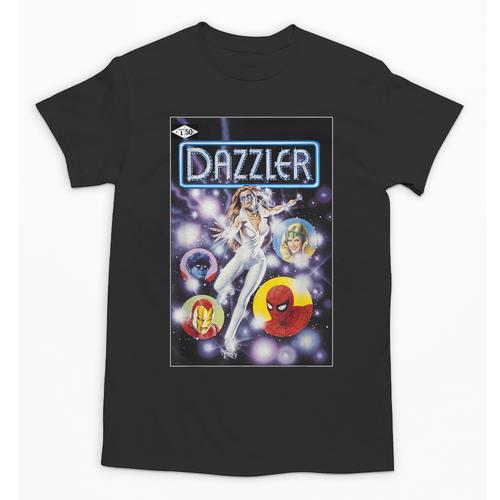 Marvel Universe Classic Dazzler Light Power Comic Book Cover Unisex T-Shirt - Bookorys