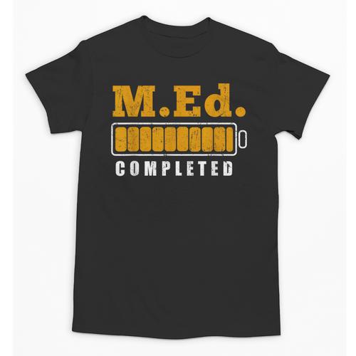 Master Graduation Completed Master Of Education Teacher Men Women Unisex T-Shirt - Best Gift Smart