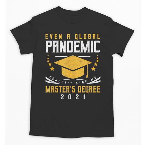 Master's Degree 2021 Master Graduation Graduate Unisex T-Shirt - Best Gift Smart