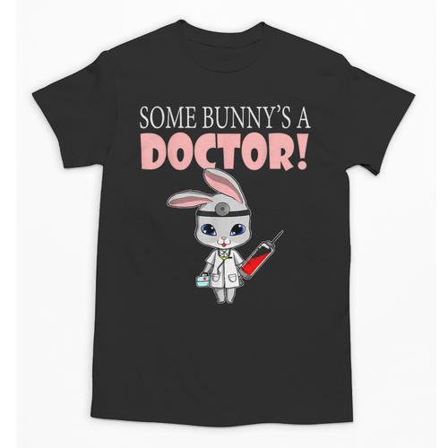 Med School Graduation Bunny Medical New Doctor Unisex T-Shirt - Best Gift Smart