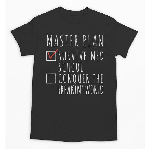 Med School Student Future Doctor Graduation Unisex T-Shirt - Best Gift Smart